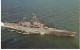 USS Bainbridge (CGN-25), Nuclear Powered Guided Missile Cruiser, US Navy, C1960s Vintage Postcard - Warships