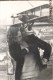 CARTE PHOTO : AVION TOLE + BOIS RESSORT ELASTIQUE BIPLAN 1930 JEU JOUET TOY Dinky Toys JEP NOREV MINALUXE SCHUCO - Aerei E Elicotteri