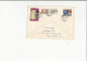 Enveloppe Timbrée  De Exp: Mr Georges Chiva A Brason Roumanie Adressé A Mr Gerard Porret A Annecy 74 - Postmark Collection