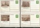 Germany/Federal Republic -lot / 9 Pieces Postal Stationery Postcards Unused - 4/scans - Cartes Postales Illustrées - Neuves