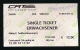 Ticket De Transport : VIENNE, Autriche, CITY AIRPORT TRAIN (CAT), Liaison Aéroport-Centre Ville (Wien Mitte) - Europe