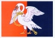 ENGLAND  -  Flag Of Buckinghamshire  Unused Postcard As Scans - Buckinghamshire