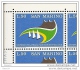 1974 San Marino Saint Marin RICCIONE 50 Serie In Foglio MNH** Sheet - Esposizioni Filateliche