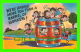 COMICS - HUMOUR - WE'RE HAVING MORE FUN THAN A BARREL OF MONKEYS ! - TRAVEL IN 1953 - COLOUR PICTURE - - Bandes Dessinées