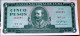 Billete De Curso Legal 1990, CINCO PESOS, UNC. Ultimo Año De Este Diseño, Revolución, CUBA. - Cuba