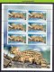 Nbx409MSb WWF FAUNA WILDE KAT ROOFKAT CIVET GENET WILD CAT KATZEN FELINS QWF 2007 PF/MNH - Unused Stamps