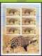 Nbx409MSb WWF FAUNA WILDE KAT ROOFKAT CIVET GENET WILD CAT KATZEN FELINS QWF 2007 PF/MNH - Unused Stamps