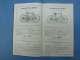 Delcampe - CYCLES FERNAND CLEMENT, LEVALLOIS PERRET, 1909 - Reclame