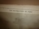 Delcampe - 1919 LPDF: Plan Des Chutes Bombes Zeppelins Et Gothas à PARIS; Inondations;Enfants De Strasbourg;Carnet D'un HUSSARD - French