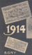 ALTE POSTKARTE LODZ BONY BONS 1914 1915 GELDSCHEIN RUBEL Monnaies Money Monnaie Billet De Banque AK Cpa Postcard - Münzen (Abb.)