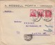 1937, LETTRE ESPAGNE,  CENSURA REPUBLICA 23, TARRAGONA Pour PARIS,  /3357 - Marques De Censures Républicaines