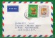 1 MAYNMAR (Burma 1948...Entero Postal Circulado A Montevideo   (Distrito Nº 4) - Myanmar (Birma 1948-...)