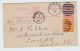 Tasmania/UK UPRATED POSTAL CARD 1892 - Briefe U. Dokumente