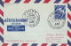 Norway Airmail Aerogramme SAS OSLO-KØBENHAVN-GRØNLAND-LOS ANGELES 1. Flight Cover 1954 !! - Briefe U. Dokumente