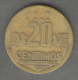 PERU 20 CENTIMOS 1993 - Perú