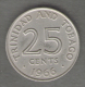 TRINIDAD & TOBAGO 25 CENTS 1966 - Trindad & Tobago