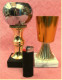 Delcampe - 2 X Pokal Kaninchen-Zucht-Verein  -  Ca. 15 Cm Und 18 Cm Länge  -  Von 1981 - Sonstige & Ohne Zuordnung