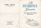 LA RESIDENCE- GENEVE, RESTAURANT RECEIPT, 1974, SWITZERLAND - Suisse