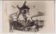 CARTE PHOTO : CAVALCADE - CHAR AVEC UN MOULIN A VENT FLEURI - 2 SCANS - - A Identifier