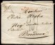 73027 - Enveloppe Et Courrier  1822 De MONTEVIDEO, MP Rouge COLONIES/PAR LE HAVRE, Taxe 24 Par - Poste Maritime