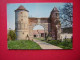 CPM  28 LES ENVIRONS DE CHATEAUNEUF EN THYMERAIS  LA FERME DE GUILLANDRU PORTAIL DU XIII E S  VOYAGEE TIMBRE NON OBLITER - Châteauneuf