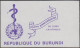 Burundi 1969 COB 303/5. 13 Essais Progressifs De Couleurs Offset. 20e Anniversaire De L'OMS. Carte Afrique. Serpent - OMS