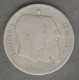 BELGIQUE / BELGIO - 1 FRANC - LEOPOLDO II (1880) AG / 50 Anniversaire Indipendence - 1 Franc