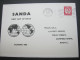 1963 , SANDA , EUROPA Sheet On Cover  ,   2 Scans - Sonstige & Ohne Zuordnung