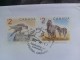 2005+ Canada - Genuinely Postally Used - High Value Falcon & Horse Se-tenant Pair From M/s - Covers & Documents