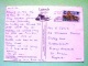 Isle Of Man 1996 Postcard "Calf Sound Beach" To England - Sailing Ship - Isola Di Man