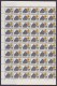 Czeckoslovakia 1971 Mi. 1991 X     9 Kc Alte Bauwerk Fachwerkhaus Full Sheet Of 100 Stamps MNH** Cote : 200 € (2 Scans) - Ungebraucht