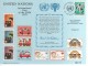 NATIONS UNIES ANNEE INTERNATIONALE DE L'ENFANT 1979 PREMIER JOUR FDC LOT DE 2 CARTES  VOIR SCAN - UNICEF