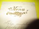 Menu/ PotageMousseline / Marius Jacquesmont/1899    MENU76 - Menus