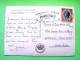 Monaco 1958 Postcard "Palace" To France - Prince - Car Race Slogan - Lettres & Documents