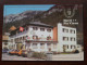 Hotel ** PIZ VIZAN Martin Grischott Andeer / Anno 19?? ( Dubbele Reclame Kaart - Zie Foto´s Voor Details ) !! - Hotels & Restaurants