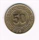 ¨ ALGERIA  50 CENTIMES  1975 - Algerien