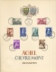 5 Paires De Souvenirs  Abbayes D´ACHEL Et CHEVREMONT   Avril 1948  Cote 380 Euros - Cartas & Documentos