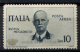 Italia Regno 1934 Coroncina Sass.SA 2 Senza Gomma, No Gum  (*)/MNG VF/F - Cert.Chiavarello - Airmail