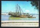 IRAK IRAQ - SHATT AL ARAB - BASRAH - VOILIER BATEAU SAILING BOAT 1970s POSTCARD ( 2 SCANS ) - Irak