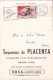 MONACO - COLLECTION SOCA - METHODE FILATOV - SUSPENSION DE PLACENTA - LE 19-4-1956. - Lettres & Documents