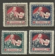 LATVIA Lettland 1920 Michel 51 - 54 Z * - Letland