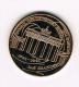 ¨ 200 JAAR BRANDENBURGER TOR  1791 - 1991 SYMBOL DER DEUTSCHEN EINHEIT - Souvenir-Medaille (elongated Coins)
