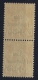France 1931 Yvert  277 Paire   MNH/** /neuf - 1927-31 Caisse D'Amortissement