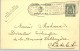 080302 ARMS 35c [1935 ] - POSTAL CARD BRUXELLES QL//BRUSSEL LW>CHATELET - Postcards 1909-1934