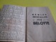 Calendrier / DUBONNET/ Régles Officielles Du Jeu De La Belotte/1932        CAL190 - Small : 1921-40