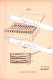 Original Patent - August Scheingraber In Kitzingen  , 1905 , Durchsichtiger Deckel  !!! - Kitzingen