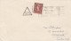 C 1960 GB Stamps COVER TRIANGULAR Pmk 575 SLOGAN NORWICH ADDRESSES NEED  POSTAL CODE - Covers & Documents