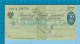 1958 Barclays Bank Hendon N.W.4. 3l + Two Pence Duty Stamp Embossed Recto/verso - Cheques & Traveler's Cheques