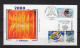 FRANCE 2000 : 3  FDC En Soie " PASSAGE AU 3ème MILLENAIRE ". N° YT 3357 3365. Parfait état. - 2000-2009