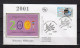 FRANCE 2000 : 3  FDC En Soie " PASSAGE AU 3ème MILLENAIRE ". N° YT 3357 3365. Parfait état. - 2000-2009